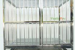Chuồng chó inox lắp ghép A03