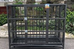 Chuồng chó sơn gấp gọn lắp ghép