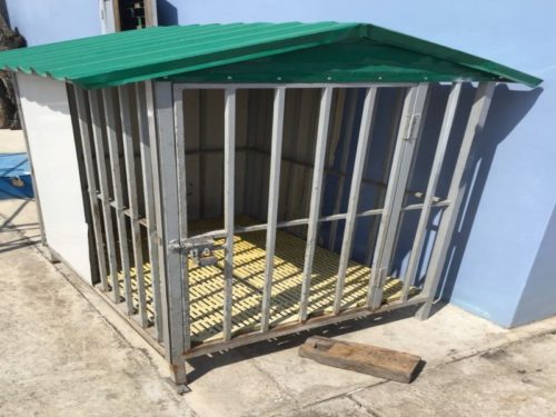 Tự làm chuồng chó sắt