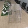 Lồng tắm chim inox lắp ghép