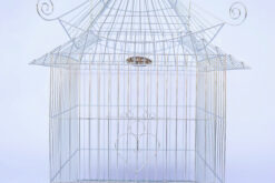 Lồng chim inox mái chùa